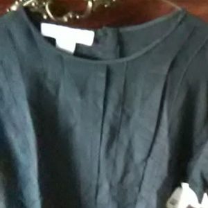 100% silk women's blouse, Black, new!